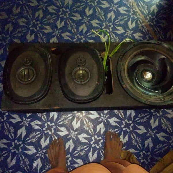 sell car speakers And Wofer with Box amplifier 2