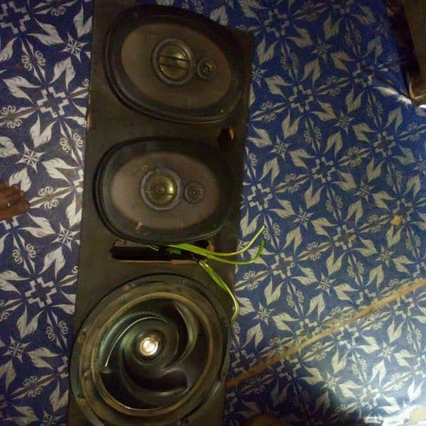 sell car speakers And Wofer with Box amplifier 3