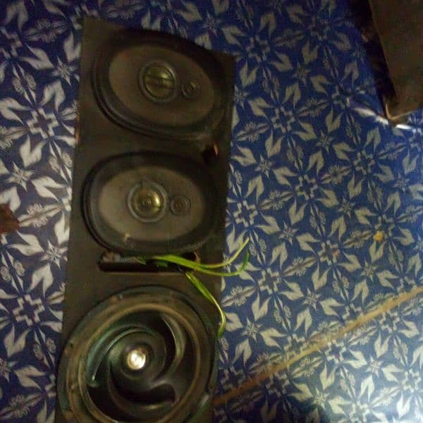 sell car speakers And Wofer with Box amplifier 4