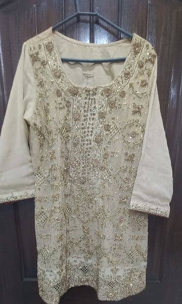 Bridle dress for sell medium size  good quality 1 time use 4