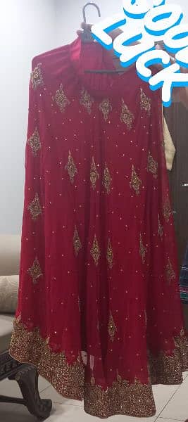 Bridle dress for sell medium size  good quality 1 time use 8