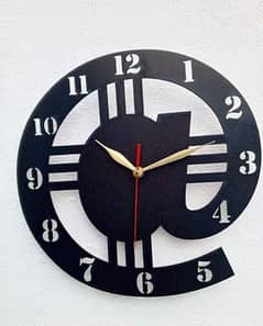 @ Black Wall Clock