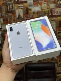 iphone X 64gb Pta approved 100% comp box