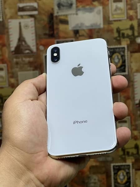 iphone X 64gb Pta approved 100% comp box 3