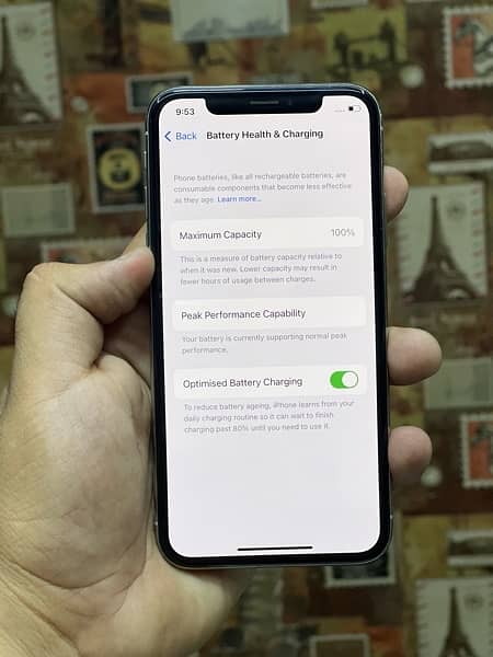 iphone X 64gb Pta approved 100% comp box 8