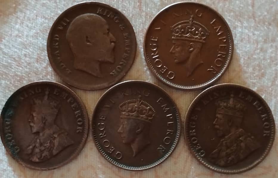 100 year Old, Antique Indo-Pak Sub Continental Coins (1 coins Rs. 200) 14