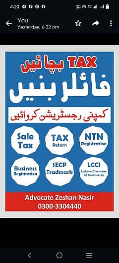 Tax Preparation Services