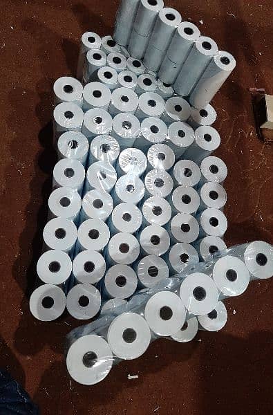Thermal paper rolls & Barcode Lable Sticker rolls 3