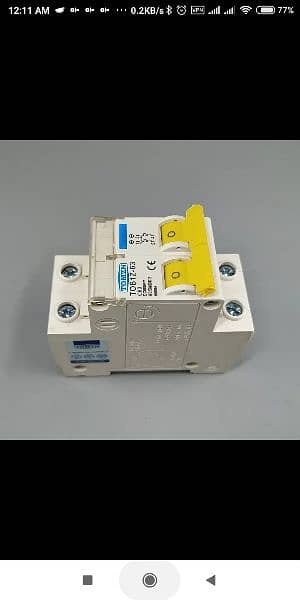 TOMZN 2P DC 600v Solar Mini Circuit Breaker 63a DC MC 6
