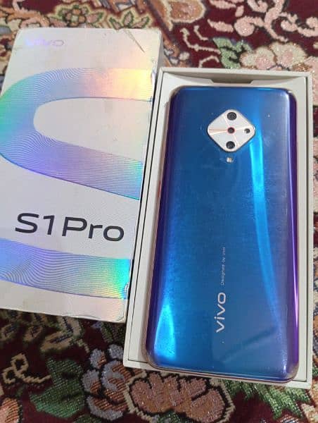 Vivo S1 pro 8/128 official Pta Approved with original box 1