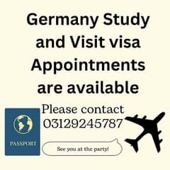 Germany student visa appointment
