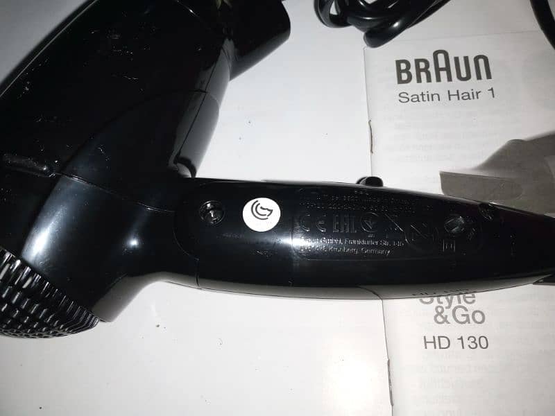 Braun Hair satin 1200 watt's 4