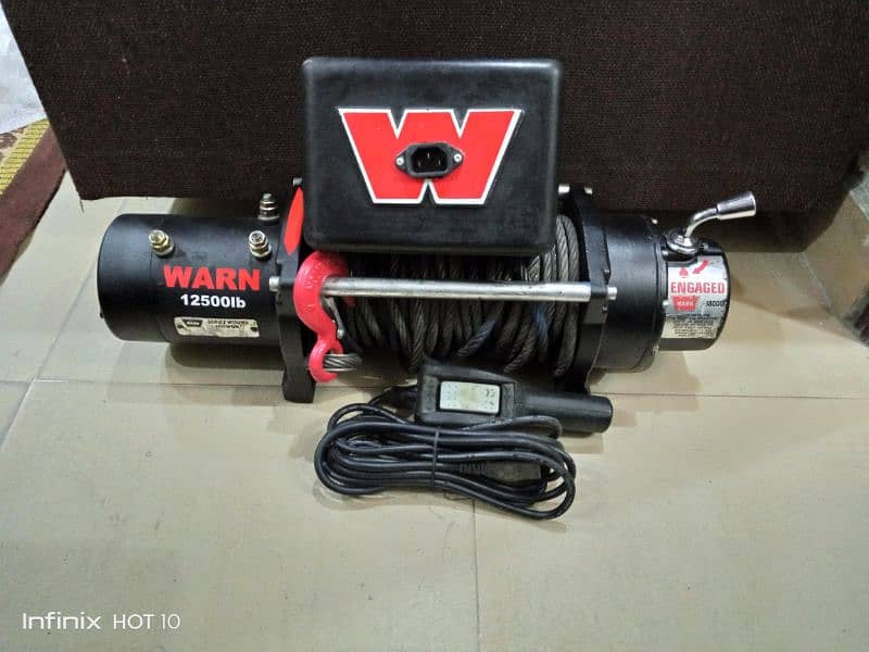 USA warn powerful winch 12500lb 1