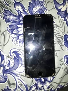 iphone 7 128 gb pta approved just glass crack on left bottom corner