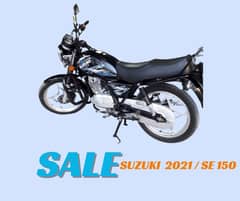 SUZUKI  2021 / SE 150 Well-Maintained  Bike For Sale 0333-2146244