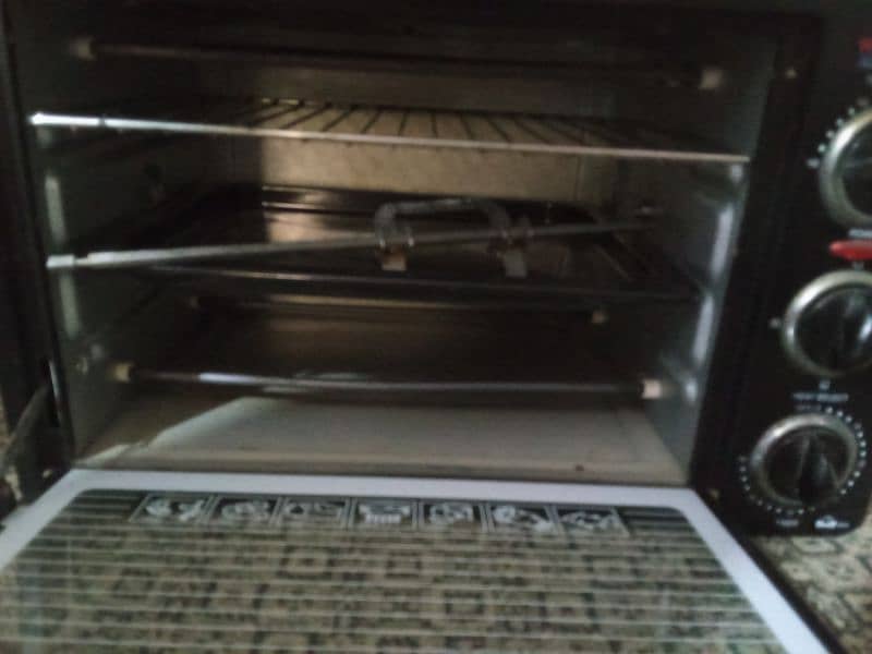 electric oven with hot plate 1