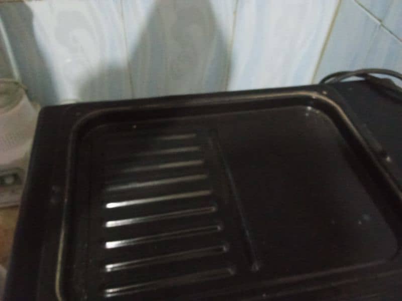 electric oven with hot plate 7