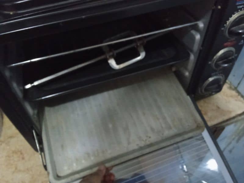 electric oven with hot plate 8