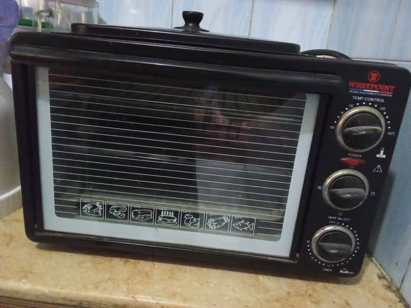 electric oven with hot plate 12