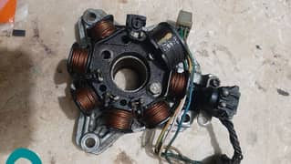 125 honda spair parts orignal, cylender, crunt coil, cranck, gear