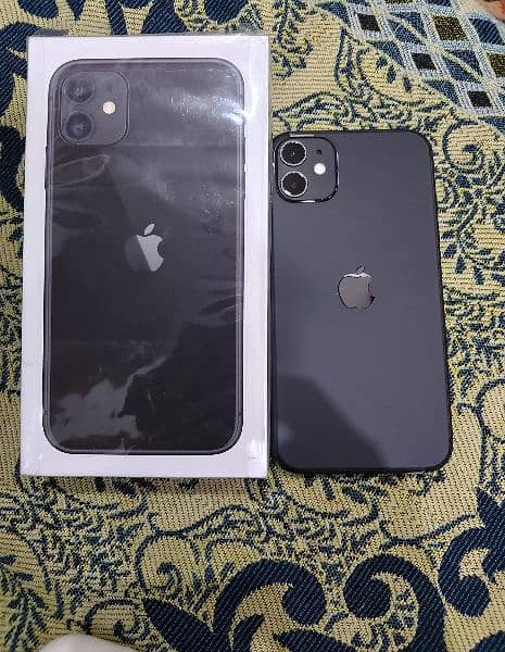 iphone 11 with box jv non active 5 months used 0