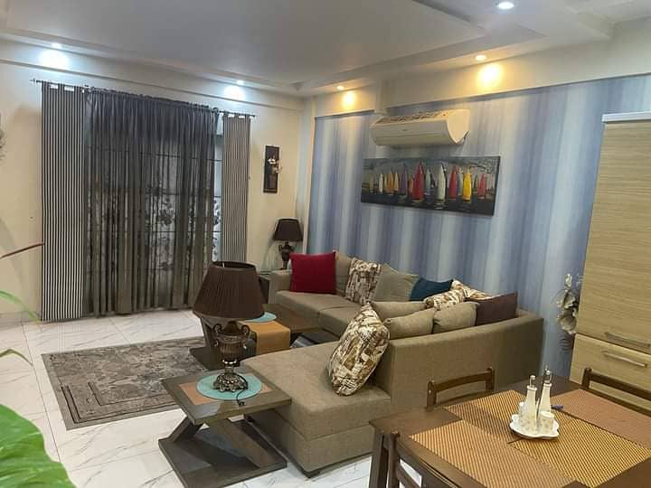 Bahria height 2 Ext 1 Bed fully furnished for rent in Bahria town phase 4 3