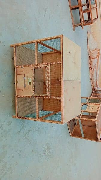 Wood cage 1