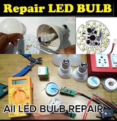 LED bulbs reparing