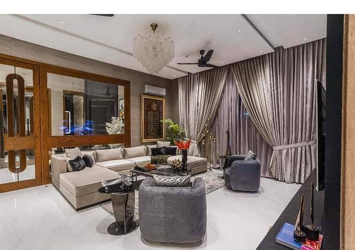 2 Kanal Full Basement Fully Furnished Beautiful Bungalow Available For Sale In DHA Phase 6 Lahore With Pool And Cinema Hall At Super Hot Location 11