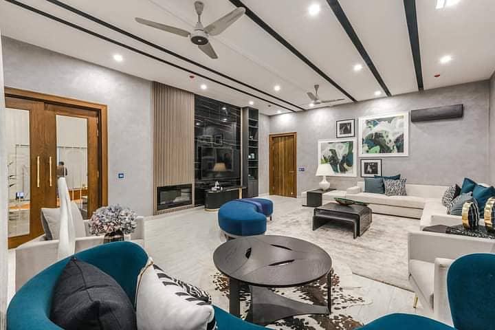 2 Kanal Full Basement Fully Furnished Beautiful Bungalow Available For Sale In DHA Phase 6 Lahore With Pool And Cinema Hall At Super Hot Location 27