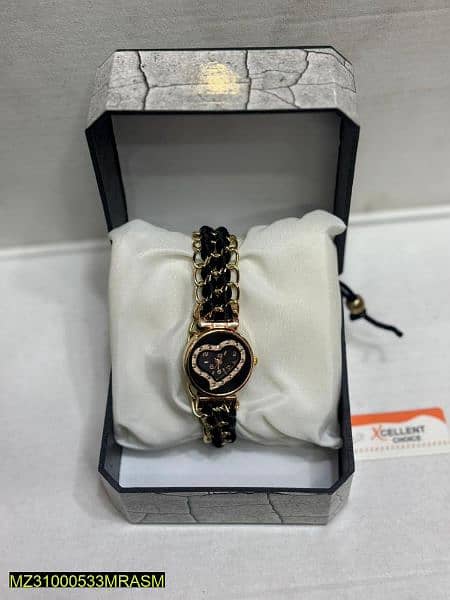 women classic analogue bracelet watch set 1
