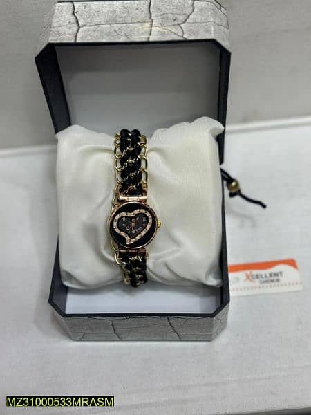 women classic analogue bracelet watch set 4