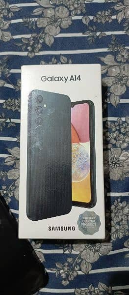 Samsung A14 brand new condition number  03132240800 6
