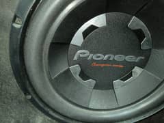 pioneer car woofer with ADS amplifier 4 channel