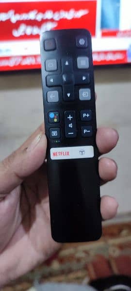 TCL smart  40 inch voice command remote 5