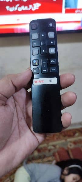 TCL smart  40 inch voice command remote 6