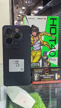 INFINIX HOT 40 PRO 10 MONTH WARRANTY 8/256 COMPLETE BOX 10/10CONDITION