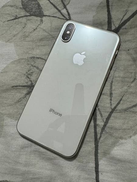 I phone x pta approved 64gb with original box 1
