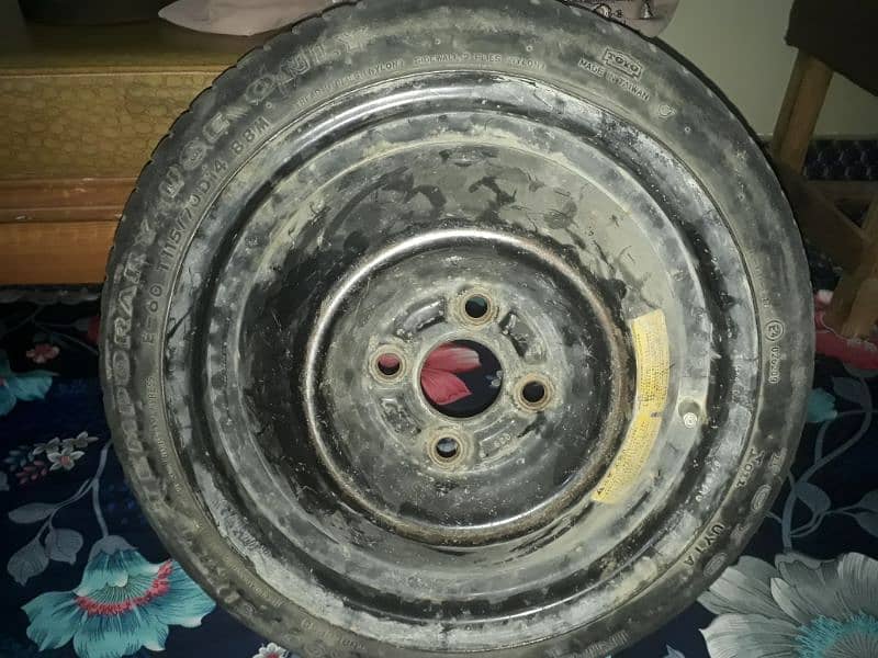 hijet original tyre with stapney 2