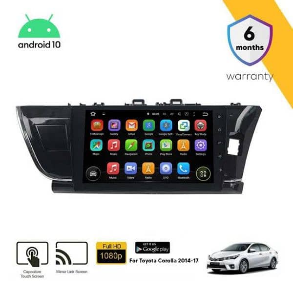 || Android Multimedia Player With Camera || Amplifier | All Cars 0