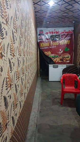 fast food ka chalta huwa business sell 4
