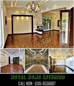 Home, Office Renovation/Decor Wall's/Flooring/WPC, PVC Panel/Wallpaper