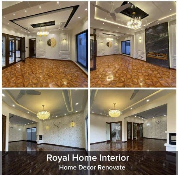 Home, Office Renovation/Decor Wall's/Flooring/WPC, PVC Panel/Wallpaper 1