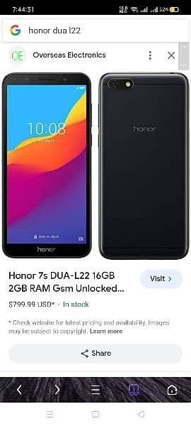 Honor 7s (Parts) 5
