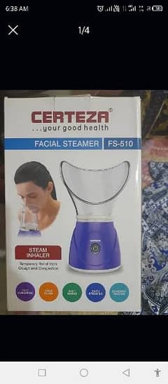 CERTEZA Facial Steamer