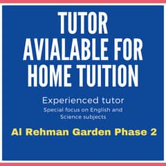 Tutors and home tuitions