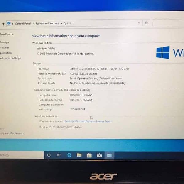 Acer | C740 | 128GB  | 4GB | 11.6″ Dis | Windows 10 | 9 Hours Battery 3