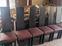 used 6 dining chairs