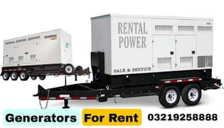 Rental Generator Monthly 20 kva 25 kva 30 40 50 60 100 150 200 250 300