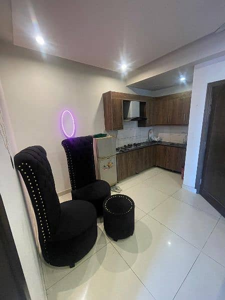 E-11 KarsazTower  Monthly 2bed fully furnished flat for rent 12